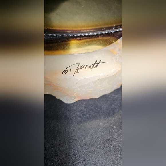 Gold and Silver Decorative Piece - Picture 2 of 12